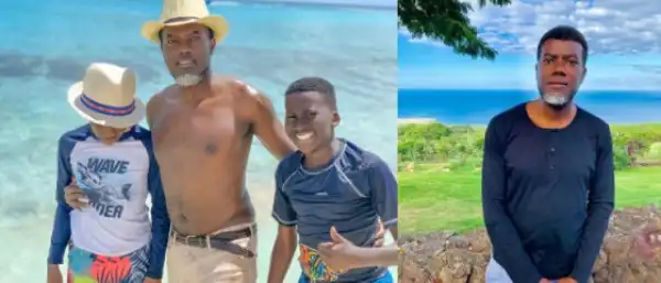 Reno Omokri Stuns fans with rare photo of twin sons